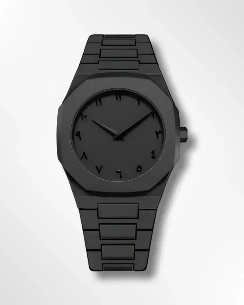 Stainless Steel Arabic Watch